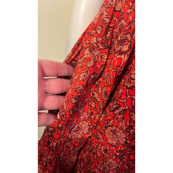 ULLA JOHNSON HANA POPPY FLORAL BABY DOLL DRESS 4 - Picture 8 of 13